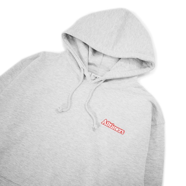 ALLTIMERS MINI BROADWAY EMBROIDERED HOODIE / HEATHER GREY (オールタイマーズ  フーディー/パーカー) - HORRIBLE'S PROJECT｜HORRIBLE'S｜SAYHELLO | HELLRAZOR | Dime MTL  |