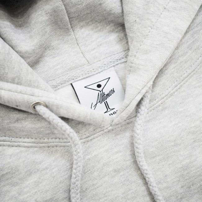 ALLTIMERS MINI BROADWAY EMBROIDERED HOODIE / HEATHER GREY (オールタイマーズ  フーディー/パーカー) - HORRIBLE'S PROJECT｜HORRIBLE'S｜SAYHELLO | HELLRAZOR | Dime MTL  |