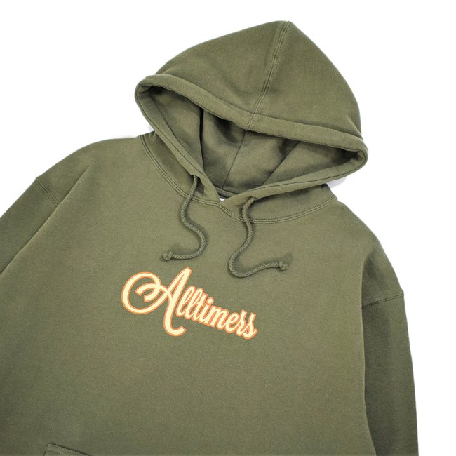 ALLTIMERS SIGNATURE NEEDED HOODIE / OLIVE (オールタイマーズ フーディー/パーカー)