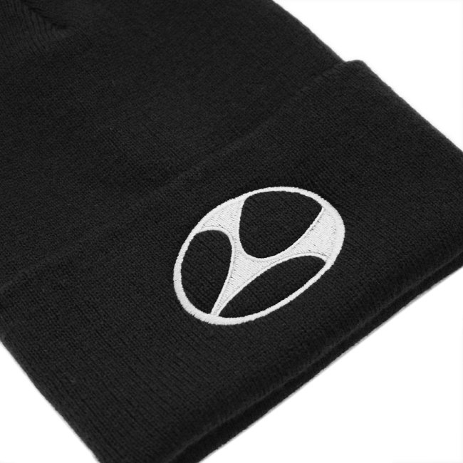 LIMOSINE LIMO LOGO BEANIE / BLACK x SILVER (リモジン ビーニー