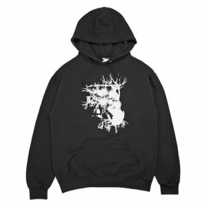 <img class='new_mark_img1' src='https://img.shop-pro.jp/img/new/icons1.gif' style='border:none;display:inline;margin:0px;padding:0px;width:auto;' />LIMOSINE GOLLUM HOODIE / BLACK x GLOW IN THE DARK (リモジン フーディ)