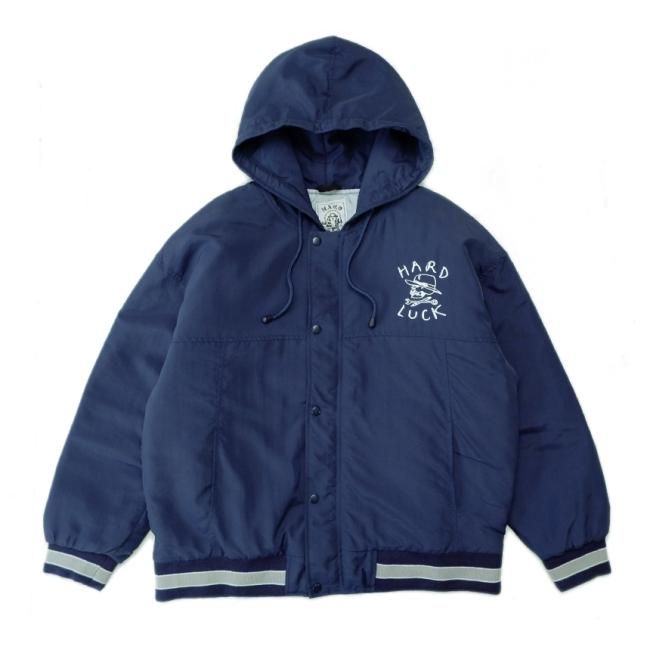 HARD LUCK PUFFER OG JACKET / NAVY (ハードラック フードジャケット)