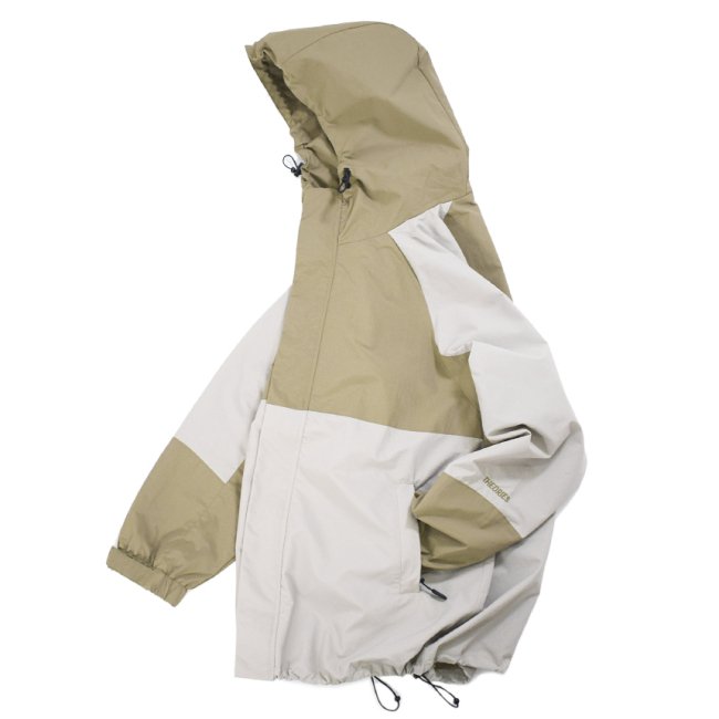 THEORIES GALE NYLON SHELL JACKET / BEIGE/KHAKI（セオリーズ