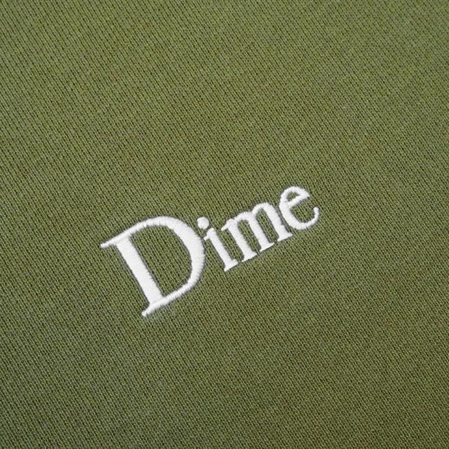 Dime Classic Small Logo Crewneck / Cardamom (ダイム クルーネック