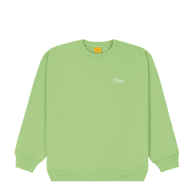 Dime Classic Small Logo Crewneck / Tea (ダイム クルーネック / スウェット) - HORRIBLE'S  PROJECT｜HORRIBLE'S｜SAYHELLO | HELLRAZOR | Dime MTL | QUASI | HOTEL BLUE |  ...