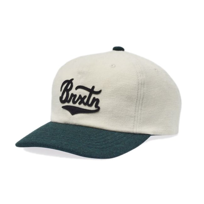 BRIXTON BURT MP CAP / WHITECAP/SPRUCE (ブリクストン 6パネル