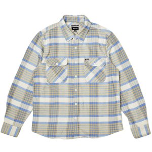 <img class='new_mark_img1' src='https://img.shop-pro.jp/img/new/icons5.gif' style='border:none;display:inline;margin:0px;padding:0px;width:auto;' />BRIXTON BOWERY L/S FLANNEL SHIRT / WHITECAP/SAND/BLUE HEAVEN (ブリクストン 長袖ネルシャツ)