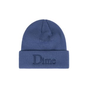 <img class='new_mark_img1' src='https://img.shop-pro.jp/img/new/icons5.gif' style='border:none;display:inline;margin:0px;padding:0px;width:auto;' />Dime CLASSIC 3D LOGO BEANIE / IRIS (ダイム ニットキャップ/ビーニー)