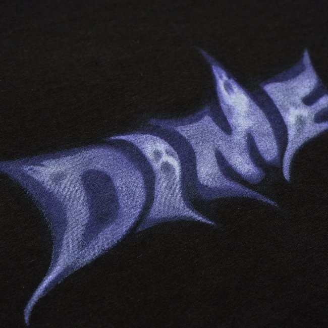 Dime GHOSTLY FONT T-SHIRT / BLACK (ダイム Tシャツ / 半袖