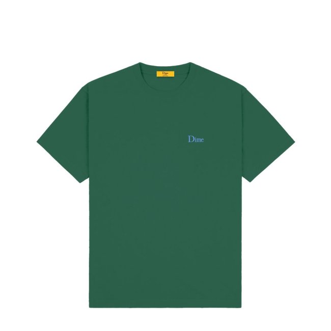 Dime CLASSIC SMALL LOGO T-SHIRT / RAINFOREST (ダイム Tシャツ