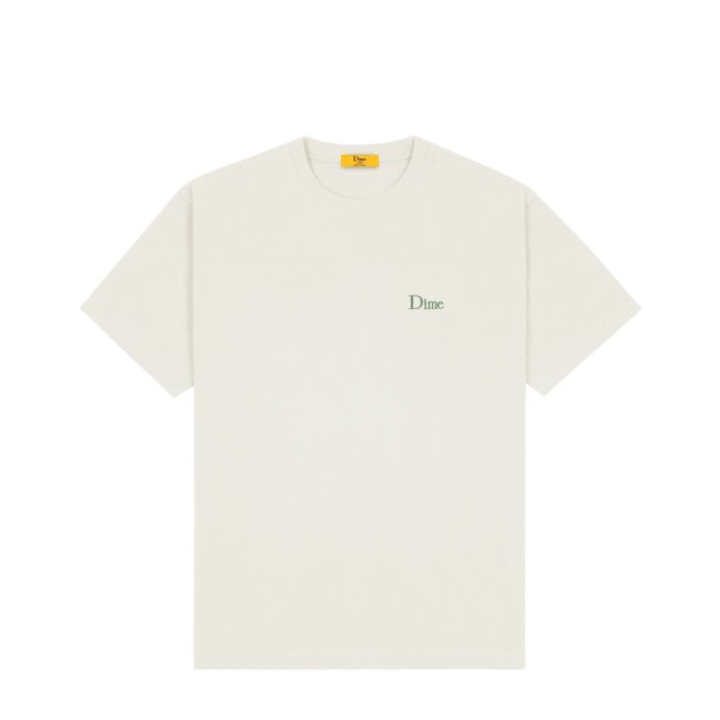 Dime CLASSIC SMALL LOGO T-SHIRT / RICE (ダイム Tシャツ / 半袖