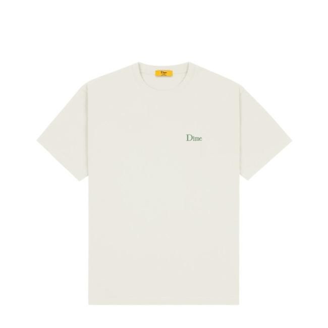 Dime CLASSIC SMALL LOGO T-SHIRT / RICE (ダイム Tシャツ / 半袖 