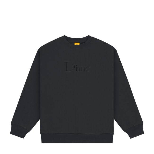 Dime CLASSIC LOGO CREWNECK / OUTERSPACE (ダイム クルーネック 
