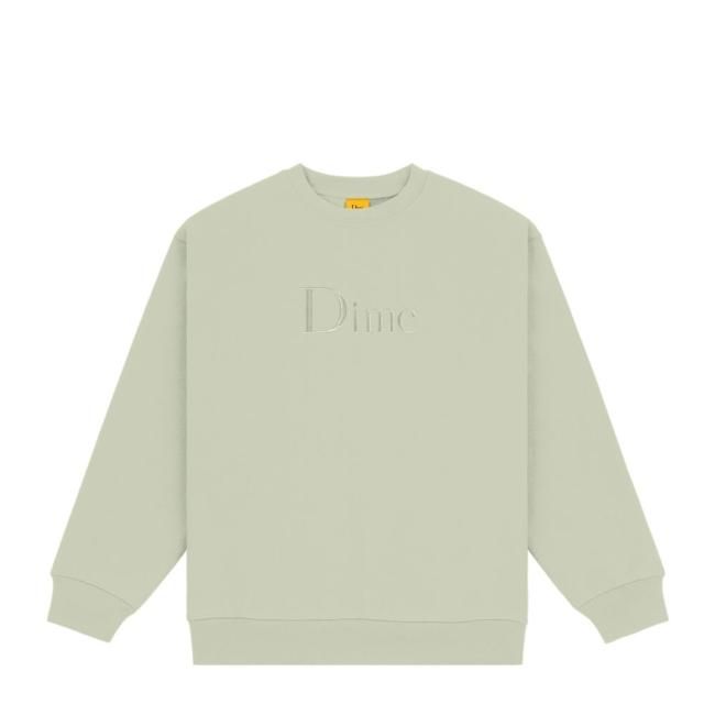 Dime CLASSIC LOGO CREWNECK / CLAY (ダイム クルーネック 