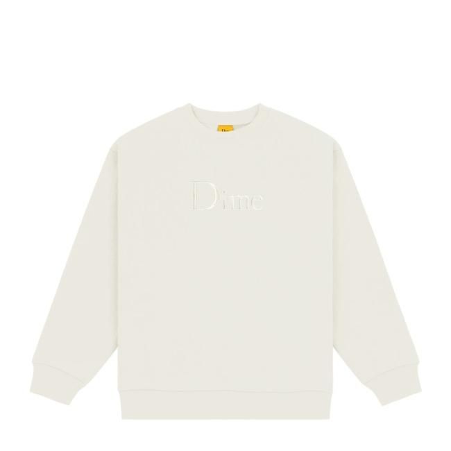 Dime CLASSIC LOGO CREWNECK / RICE (ダイム クルーネック