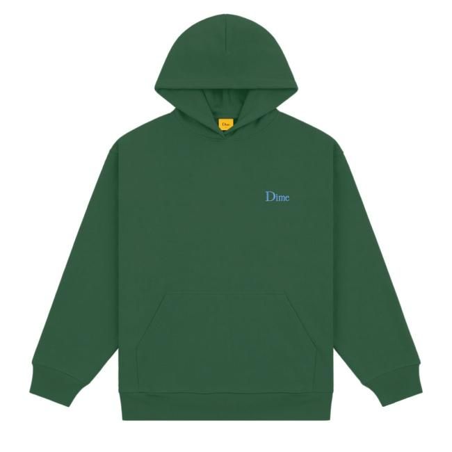 Dime CLASSIC SMALL LOGO HOODIE / RAINFOREST (ダイム パーカー