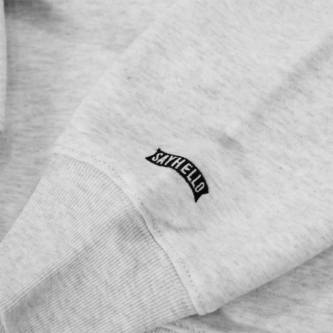 SAYHELLO UNITE SLAP CREWNECK SWEAT / ASH (セイハロー クルー