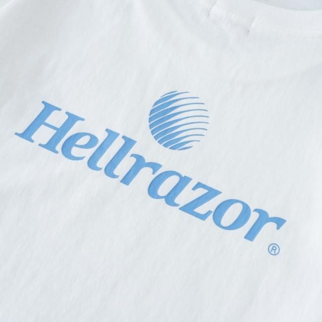 HELLRAZOR TRADEMARK LOGO L/S SHIRT / WHITE (ヘルレイザー ロング 