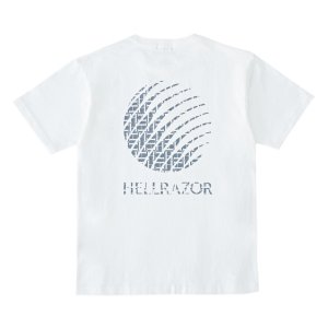 <img class='new_mark_img1' src='https://img.shop-pro.jp/img/new/icons5.gif' style='border:none;display:inline;margin:0px;padding:0px;width:auto;' />HELLRAZOR H MONO LOGO T-SHIRT / WHITE (ヘルレイザー Tシャツ)
