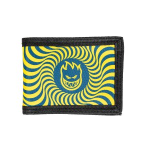 <img class='new_mark_img1' src='https://img.shop-pro.jp/img/new/icons5.gif' style='border:none;display:inline;margin:0px;padding:0px;width:auto;' />SPITFIRE BIGHEAD SWIRL BI-FOLD WALLET / NAVY/GOLD (スピットファイアー ウォレット/財布)