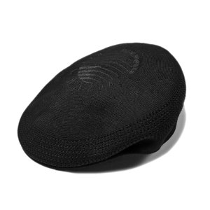 <img class='new_mark_img1' src='https://img.shop-pro.jp/img/new/icons5.gif' style='border:none;display:inline;margin:0px;padding:0px;width:auto;' />HELLRAZOR × KANGOL COIN EMBOSS TROPIC 504 VENTAIR / BLACK (ヘルレイザー カンゴール ハンチング）