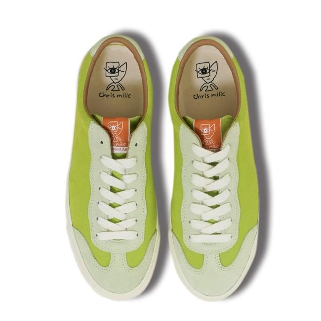 Last Resort VM004 MILIC LEATHER/SUEDE LO - DUO GREEN/WHITE Last Resort VM004 MILIC LEATHER/SUEDE LO - DUO GREEN/WHITE