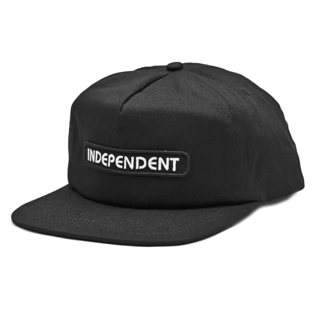 INDEPENDENT B/C GROUNDWORK SNAPBACK CAP / BLACK (インデペンデント