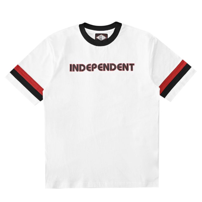 INDEPENDENT BAUHAUS S/S JERSEY / WHITE (インデペンデント Tシャツ) - HORRIBLE'S  PROJECT｜HORRIBLE'S｜SAYHELLO | HELLRAZOR | Dime MTL | QUASI | HOTEL BLUE |  GX1000 | ...