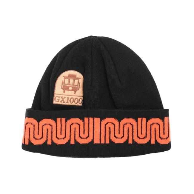 GX1000 MUNI BEANIE / BLACK (ジーエックスセン ビーニー/ニット 