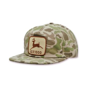 <img class='new_mark_img1' src='https://img.shop-pro.jp/img/new/icons5.gif' style='border:none;display:inline;margin:0px;padding:0px;width:auto;' />GX1000 DEER 5PANEL POLO CAP / CAMO (ジーエックスセン 5パネルキャップ )