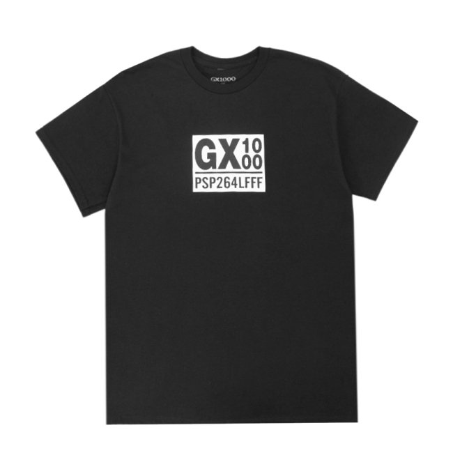 GX1000 PSP TEE / BLACK (ジーエックスセン Tシャツ / 半袖 