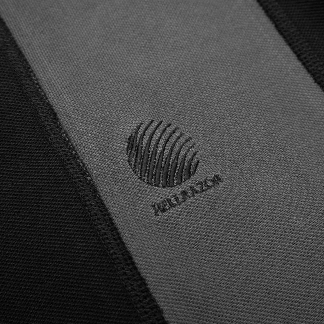 HELLRAZOR Striped Polo Shirt - Black - ポロシャツ