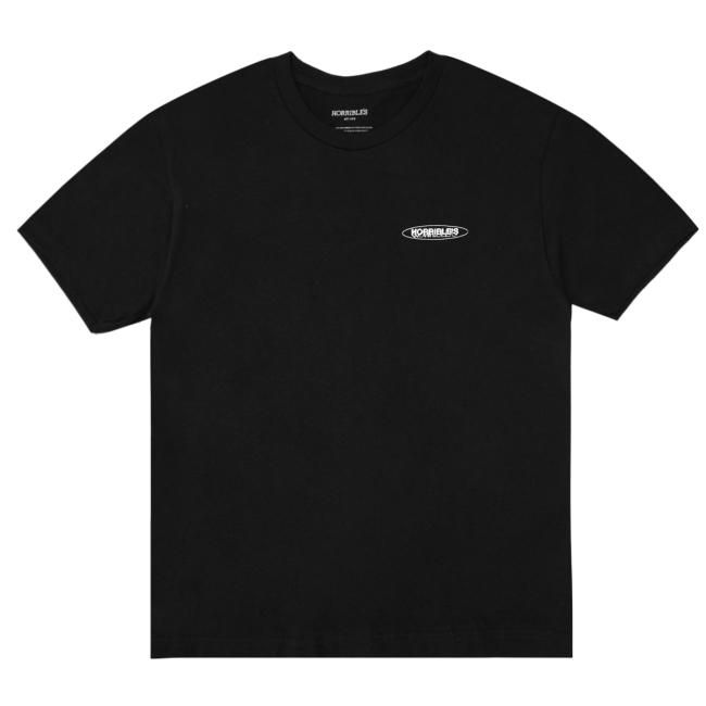 HORRIBLE'S DAWG T-SHIRT artwork by KTYL / BLACK (ホリブルズ