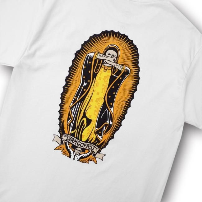 HARDLUCK LADY G TEE / WHITE (ハードラック Tシャツ