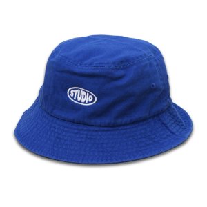 <img class='new_mark_img1' src='https://img.shop-pro.jp/img/new/icons5.gif' style='border:none;display:inline;margin:0px;padding:0px;width:auto;' />STUDIO BUBBLE BUCKET HAT / BLUE (ストゥディオ キャップ)