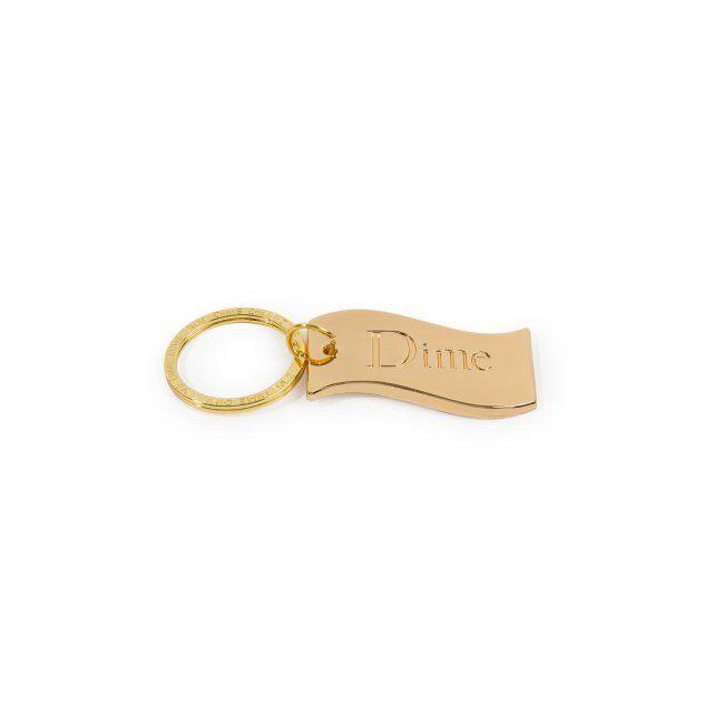 Dime Classic Flag Keychain /GOLD (ダイム キーチェーン