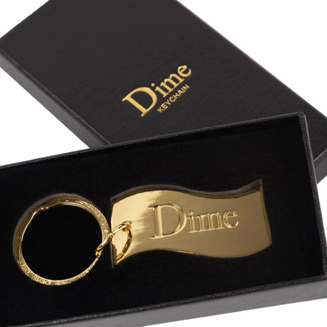 Dime Classic Flag Keychain /GOLD (ダイム キーチェーン