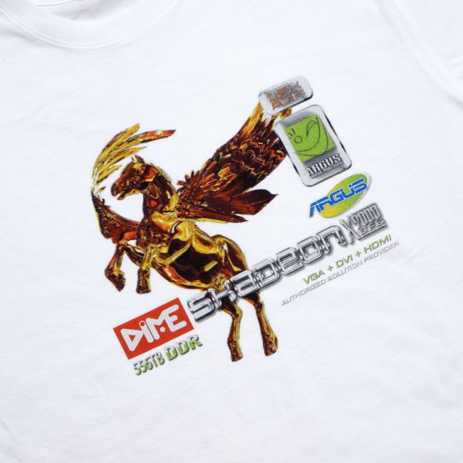 Dime GPU T-Shirt / WHITE (ダイム Tシャツ / 半袖) - HORRIBLE'S 
