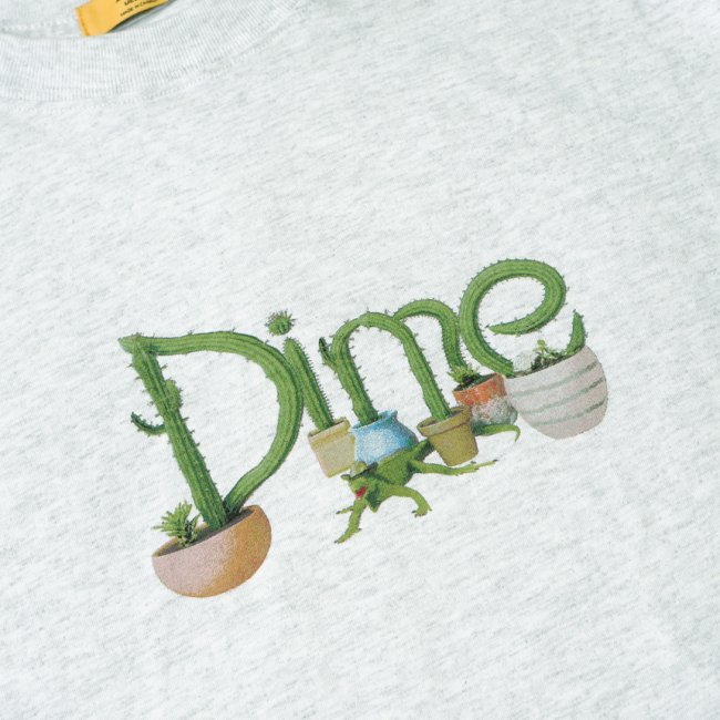 Dime Cactus T-Shirt / ASH (ダイム Tシャツ / 半袖) - HORRIBLE'S