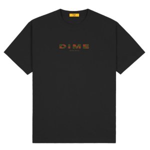 <img class='new_mark_img1' src='https://img.shop-pro.jp/img/new/icons5.gif' style='border:none;display:inline;margin:0px;padding:0px;width:auto;' />Dime Block Font T-Shirt / BLACK (ダイム Tシャツ / 半袖)