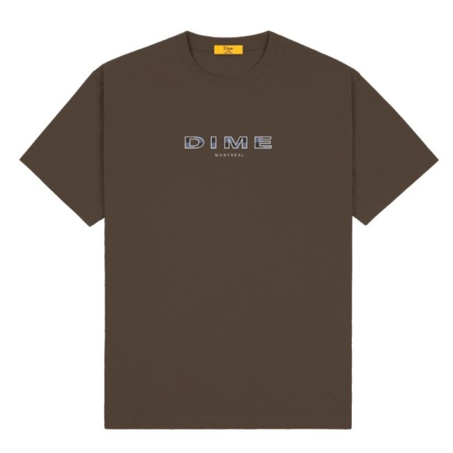 Dime Block Font T-Shirt / DRIFTWOOD (ダイム Tシャツ / 半袖