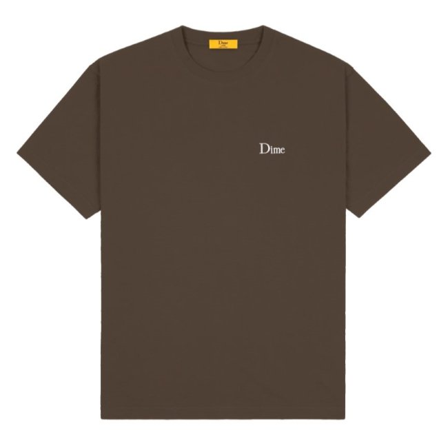 Dime Classic Small Logo T-Shirt / DRIFTWOOD (ダイム Tシャツ / 半袖 