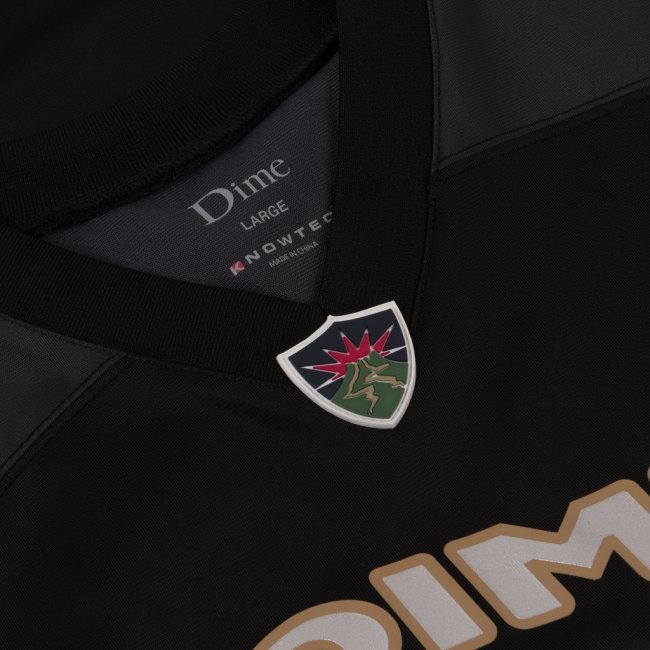 Dime Numero 50 Jersey / BLACK (ダイム フットボールシャツ / 半袖 