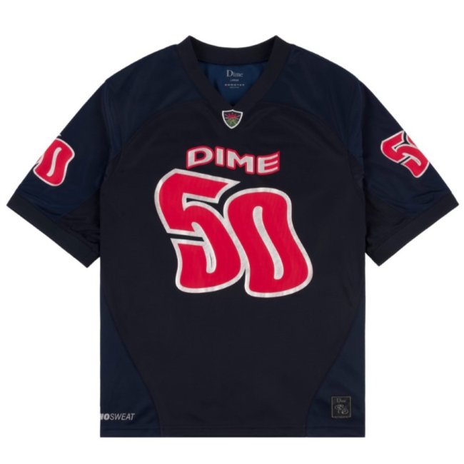 <img class='new_mark_img1' src='https://img.shop-pro.jp/img/new/icons5.gif' style='border:none;display:inline;margin:0px;padding:0px;width:auto;' />Dime Numero 50 Jersey / NAVY (ダイム フットボールシャツ / 半袖 ジャージ)