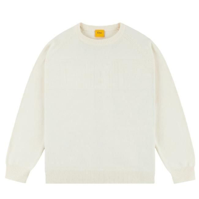 Dime Tonal Light Knit / OFF WHITE (ダイム ニット/セーター) - HORRIBLE'S  PROJECT｜HORRIBLE'S｜SAYHELLO | HELLRAZOR | Dime MTL | QUASI | HOTEL BLUE |  GX1000 | 