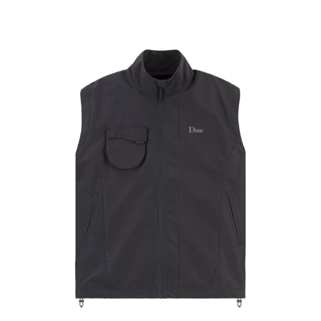 Dime Hiking Zip-Off Sleeves Jacket / CHARCOAL (ダイム ナイロン ...