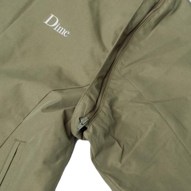 Dime Hiking Zip-Off Sleeves Jacket / OLIVE GREEN (ダイム ナイロン