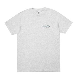 <img class='new_mark_img1' src='https://img.shop-pro.jp/img/new/icons5.gif' style='border:none;display:inline;margin:0px;padding:0px;width:auto;' />BROWNBAG LOGO EMBROIDERED T-SHIRT / ASH (ブラウンバッグ Tシャツ)