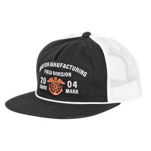 <img class='new_mark_img1' src='https://img.shop-pro.jp/img/new/icons5.gif' style='border:none;display:inline;margin:0px;padding:0px;width:auto;' />BRIXTON Division MP Trucker Cap / BLACK/WHITE (ブリクストン トラッカーキャップ)