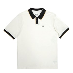 <img class='new_mark_img1' src='https://img.shop-pro.jp/img/new/icons5.gif' style='border:none;display:inline;margin:0px;padding:0px;width:auto;' />BRIXTON Proper S/S Polo Knit / OFF WHITE/BLACK  (ブリクストン ポロシャツ /半袖 シャツ )
